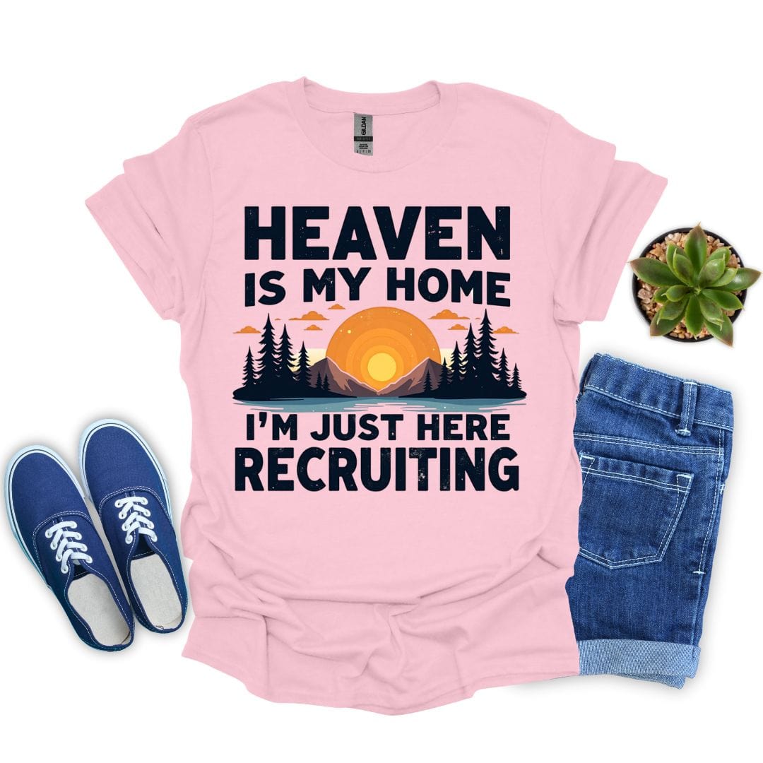 Heaven is my Home with Mountain T-Shirt