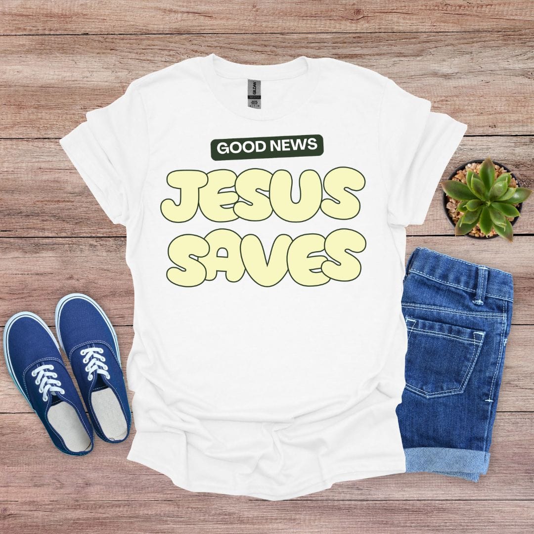 Good News Jesus Saves T-Shirt