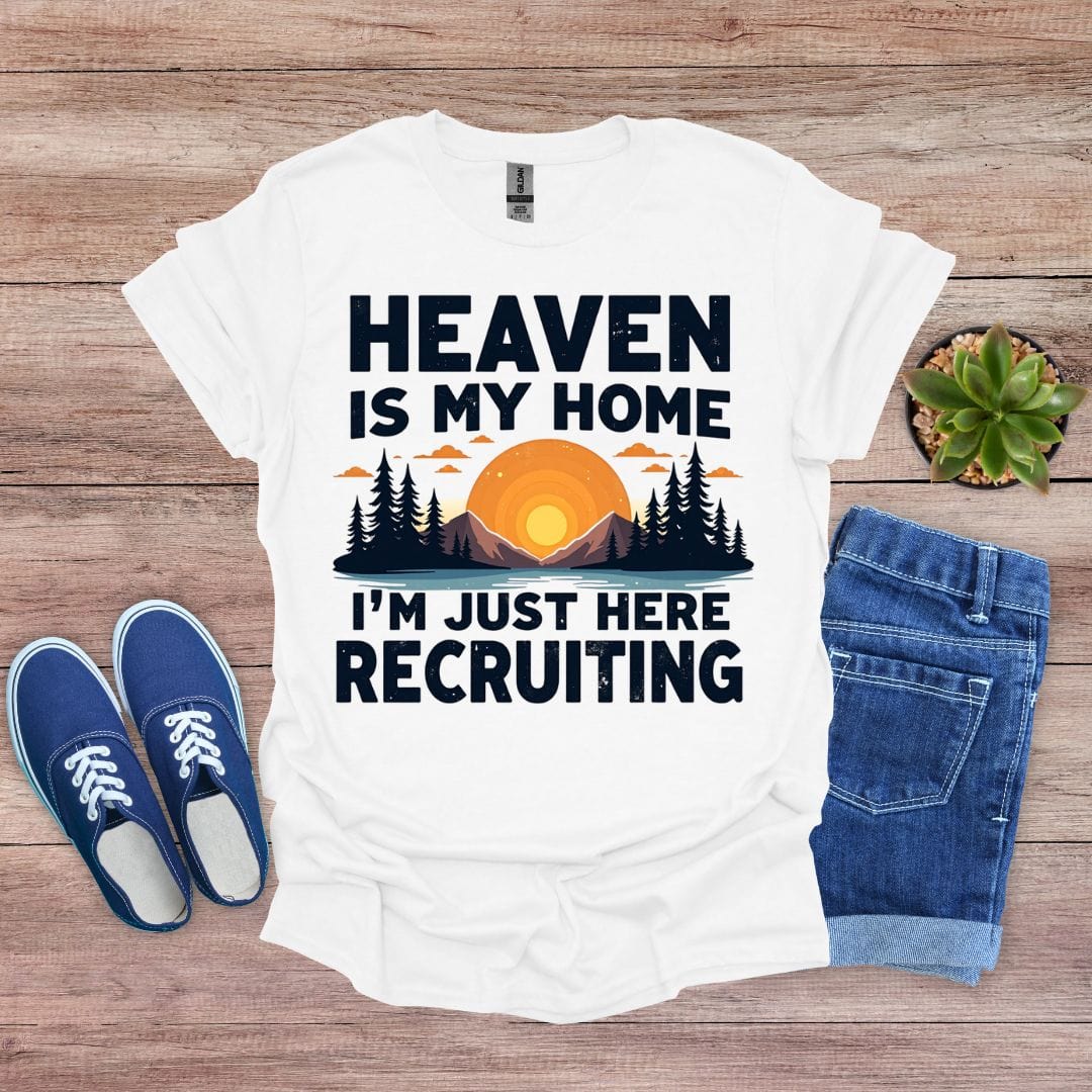 Heaven is my Home with Mountain T-Shirt