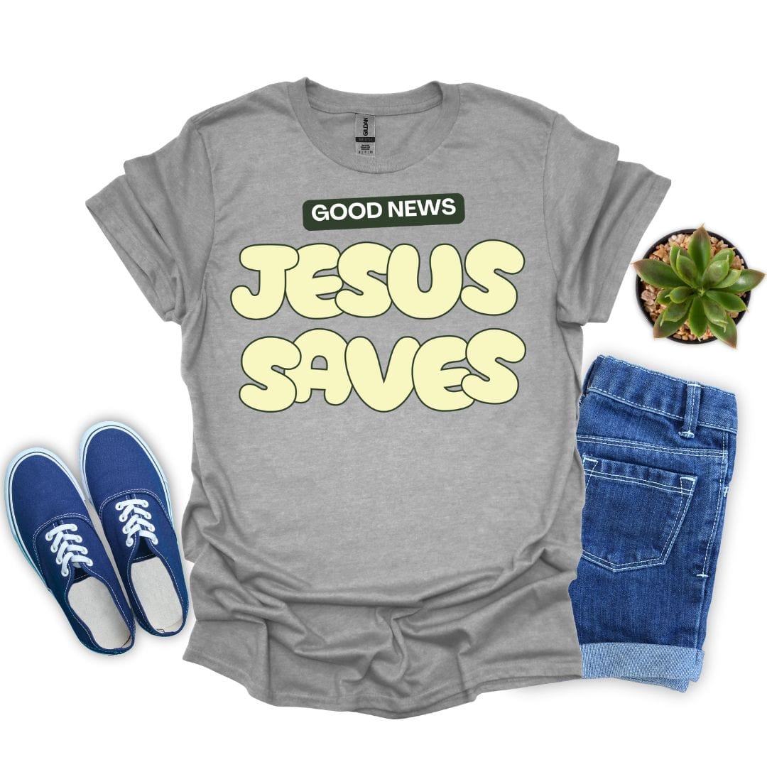 Good News Jesus Saves T-Shirt