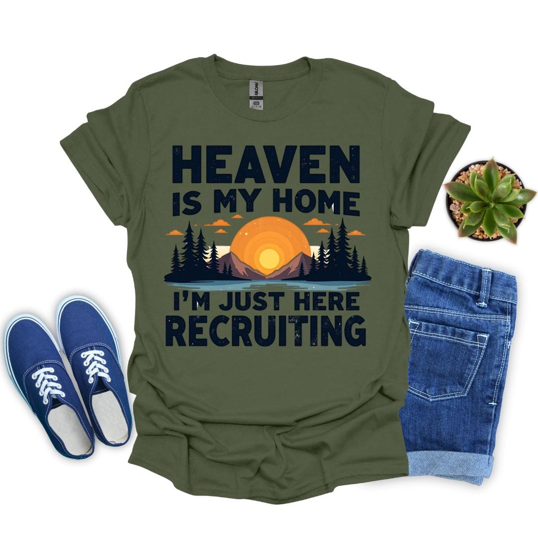 Heaven is my Home with Mountain T-Shirt