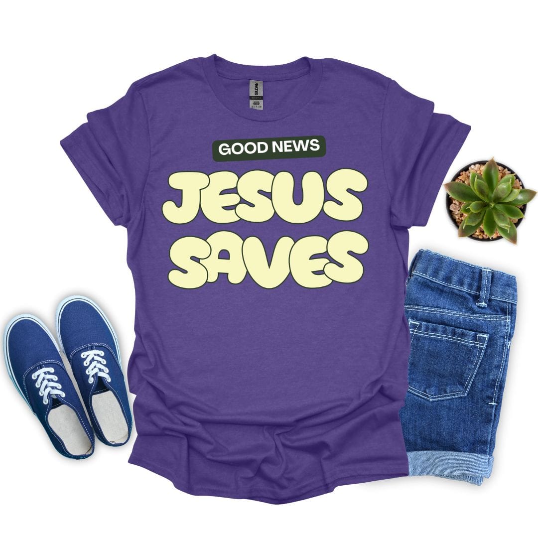 Good News Jesus Saves T-Shirt