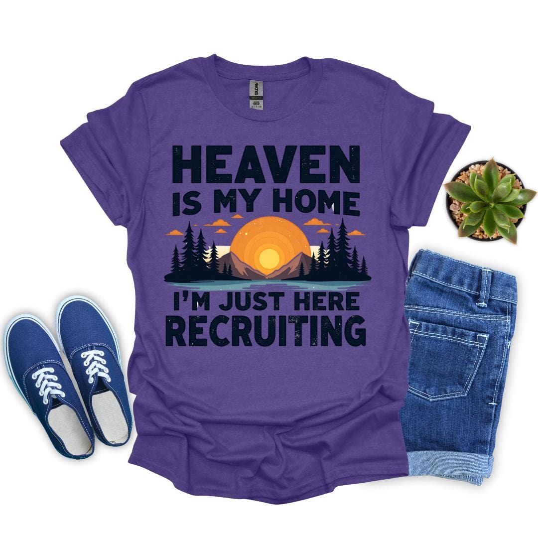 Heaven is my Home with Mountain T-Shirt