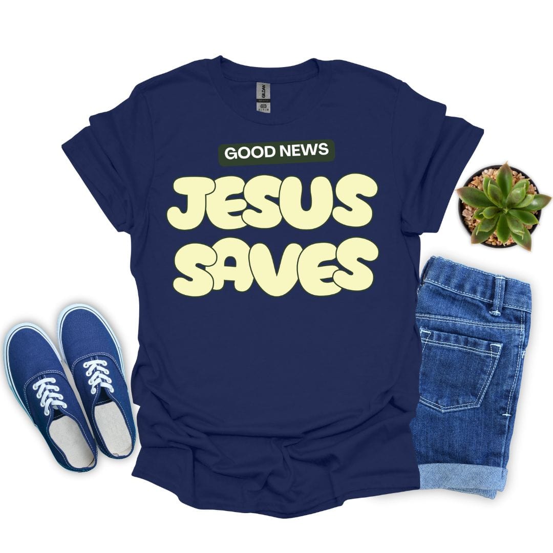 Good News Jesus Saves T-Shirt