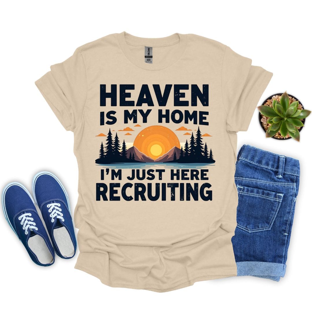 Heaven is my Home with Mountain T-Shirt