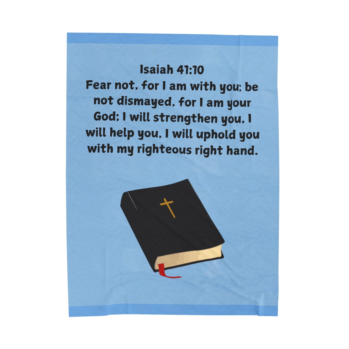 God's Love & Protection Blanket – Isaiah 41:10