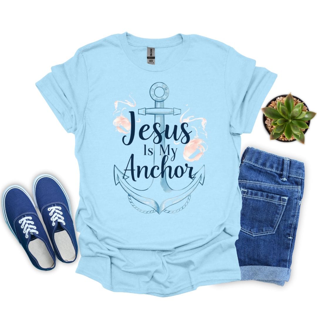 Jesus Is My Anchor Cursive T-Shirt