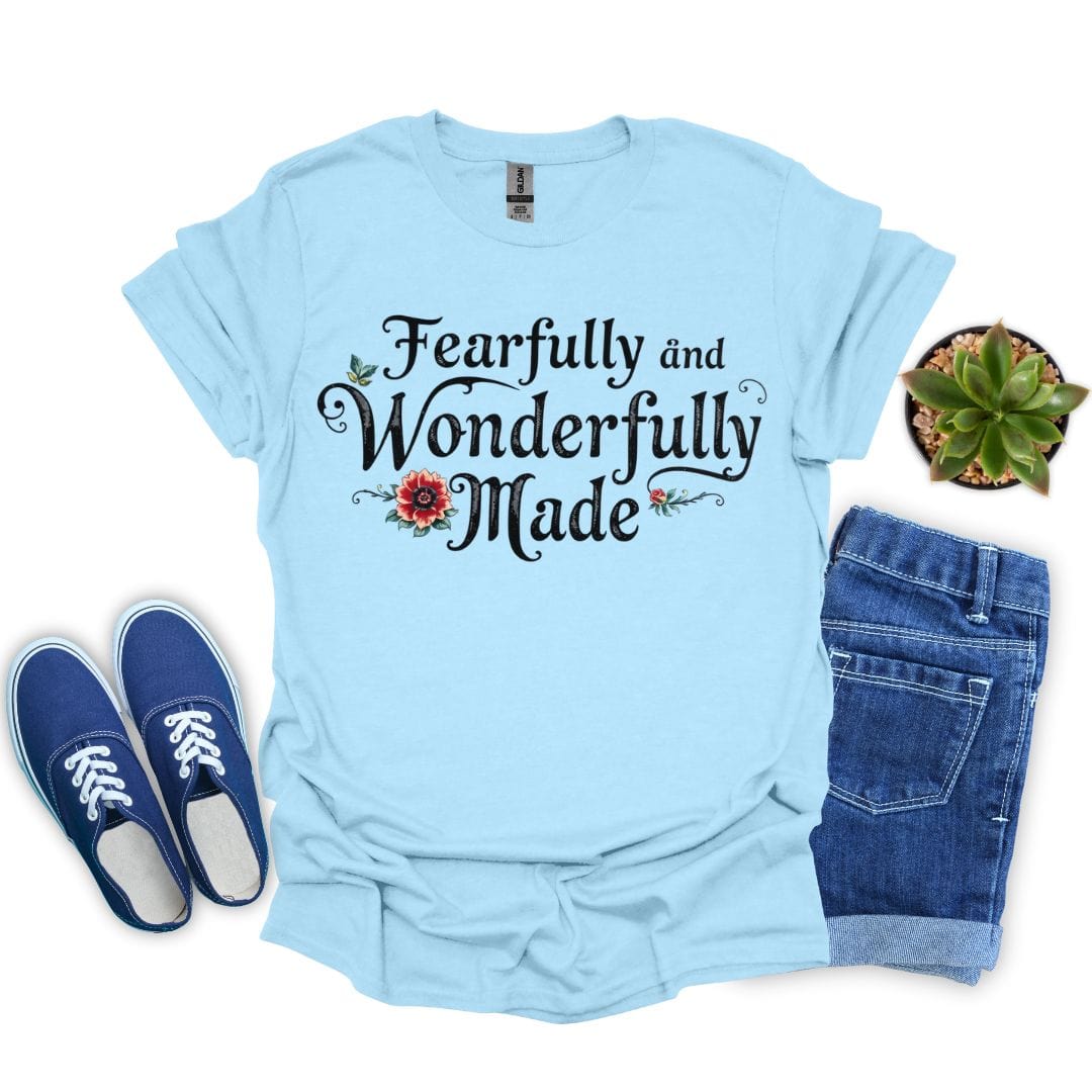 Fearfully and Wonderfully Made Elegant T-Shirt