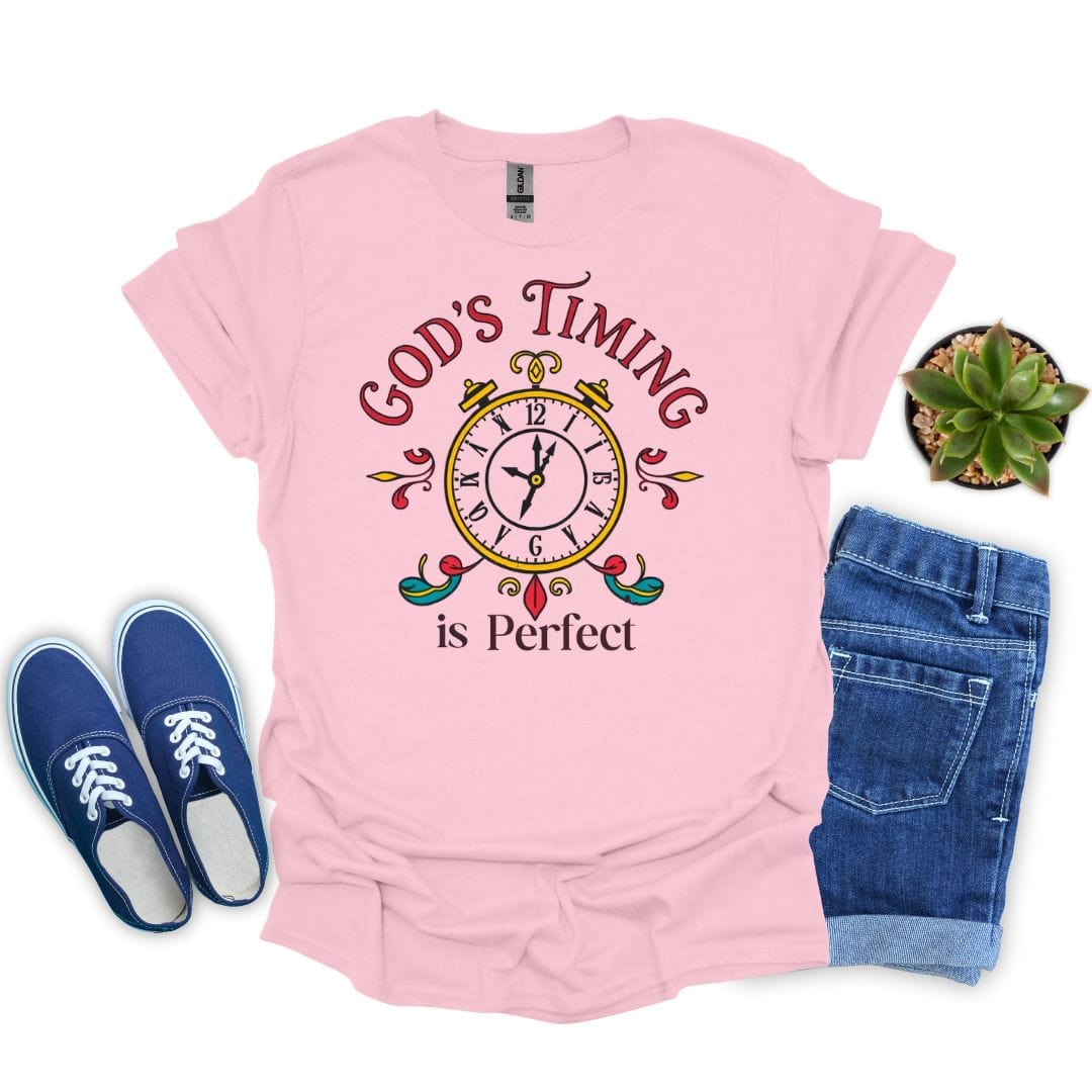 God's Timing with Watch T-Shirt