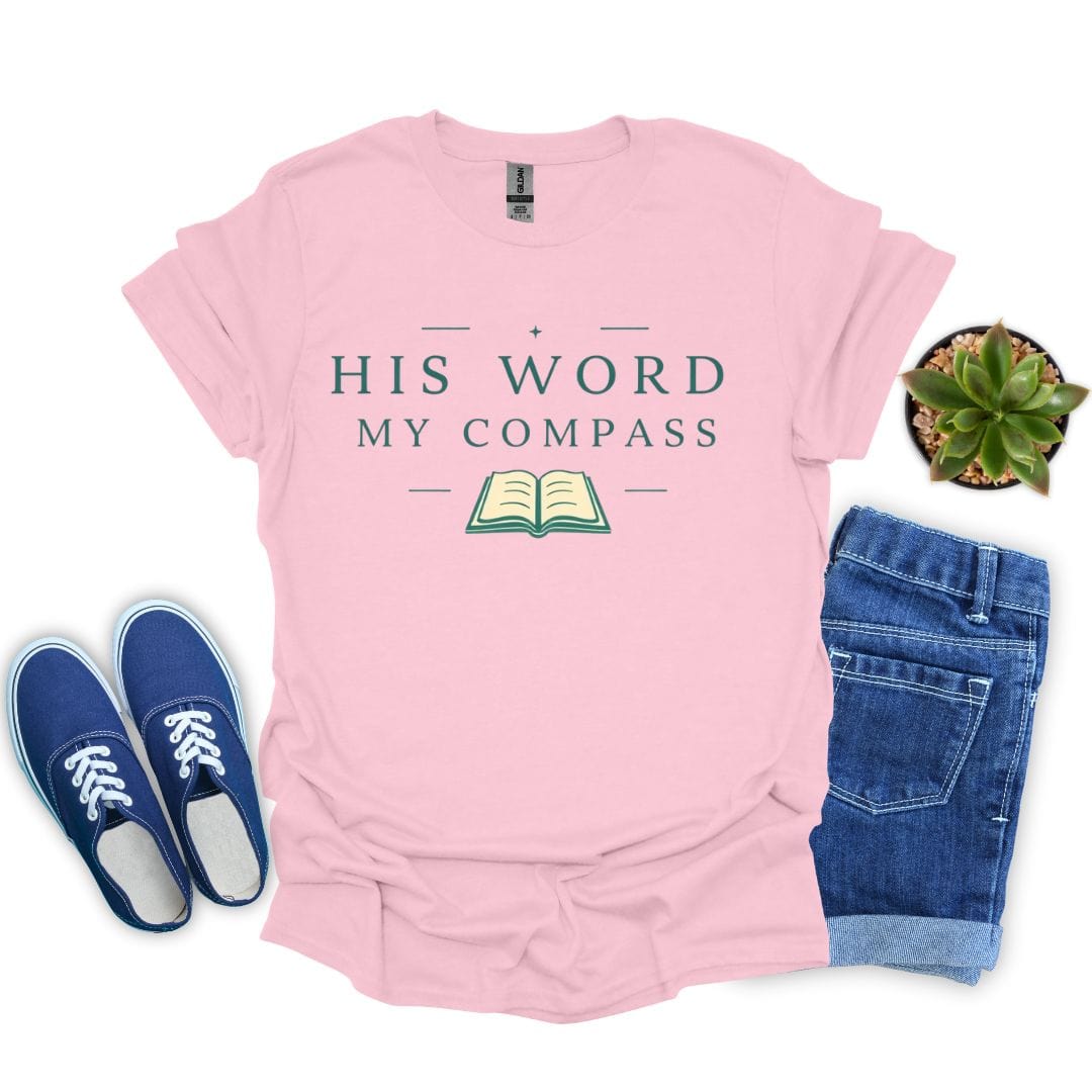 His Word, My Compass Minimalist T-Shirt