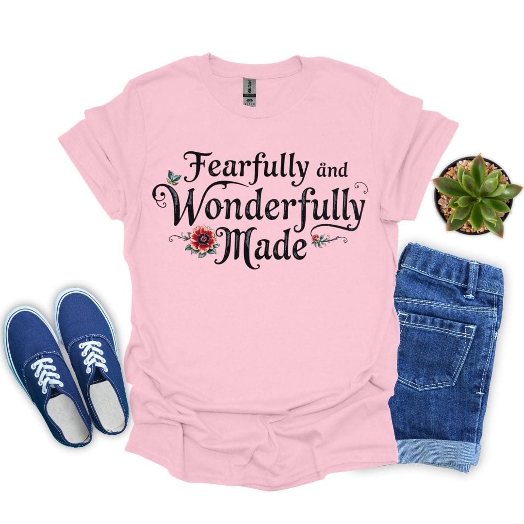 Fearfully and Wonderfully Made Elegant T-Shirt