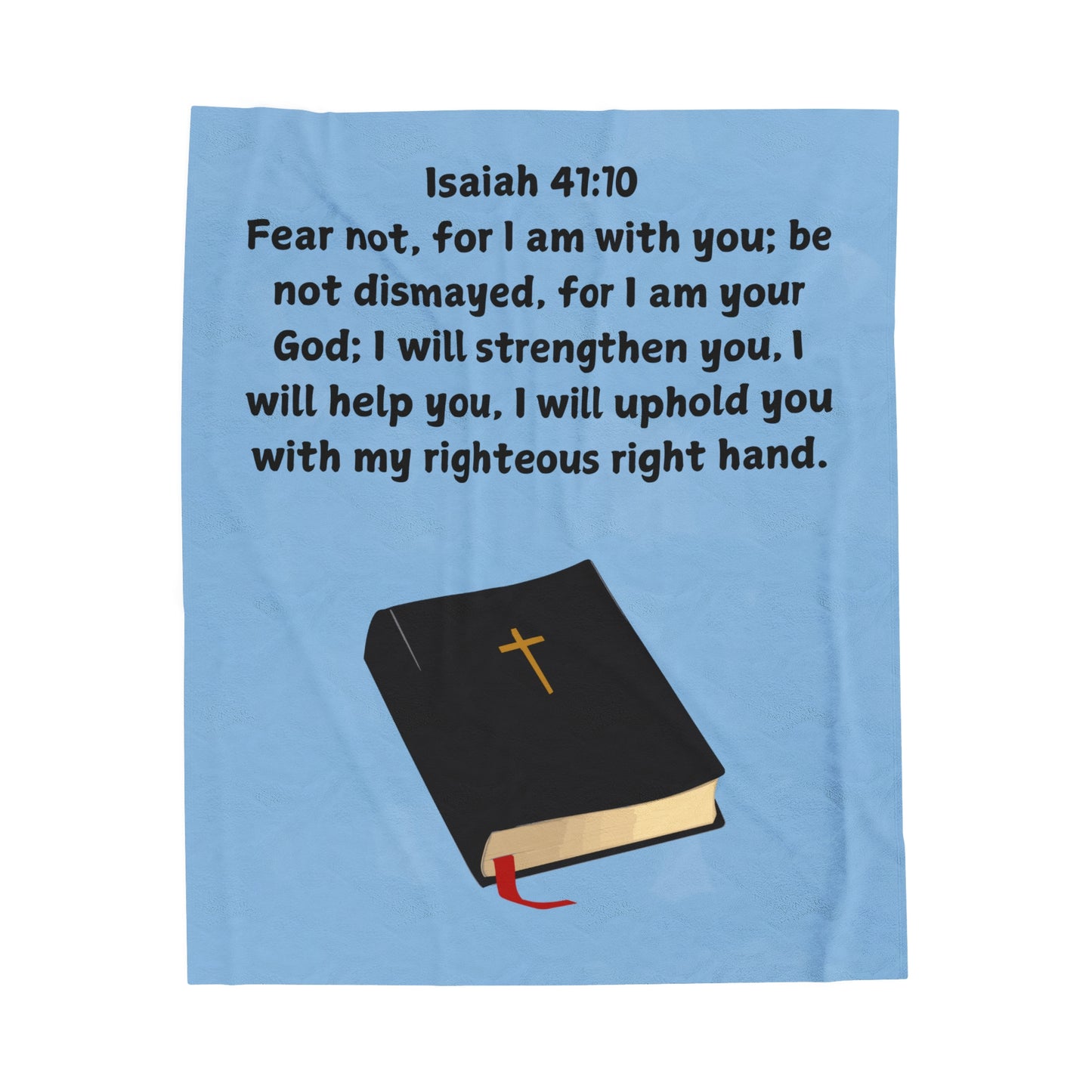 God's Love & Protection Blanket – Isaiah 41:10