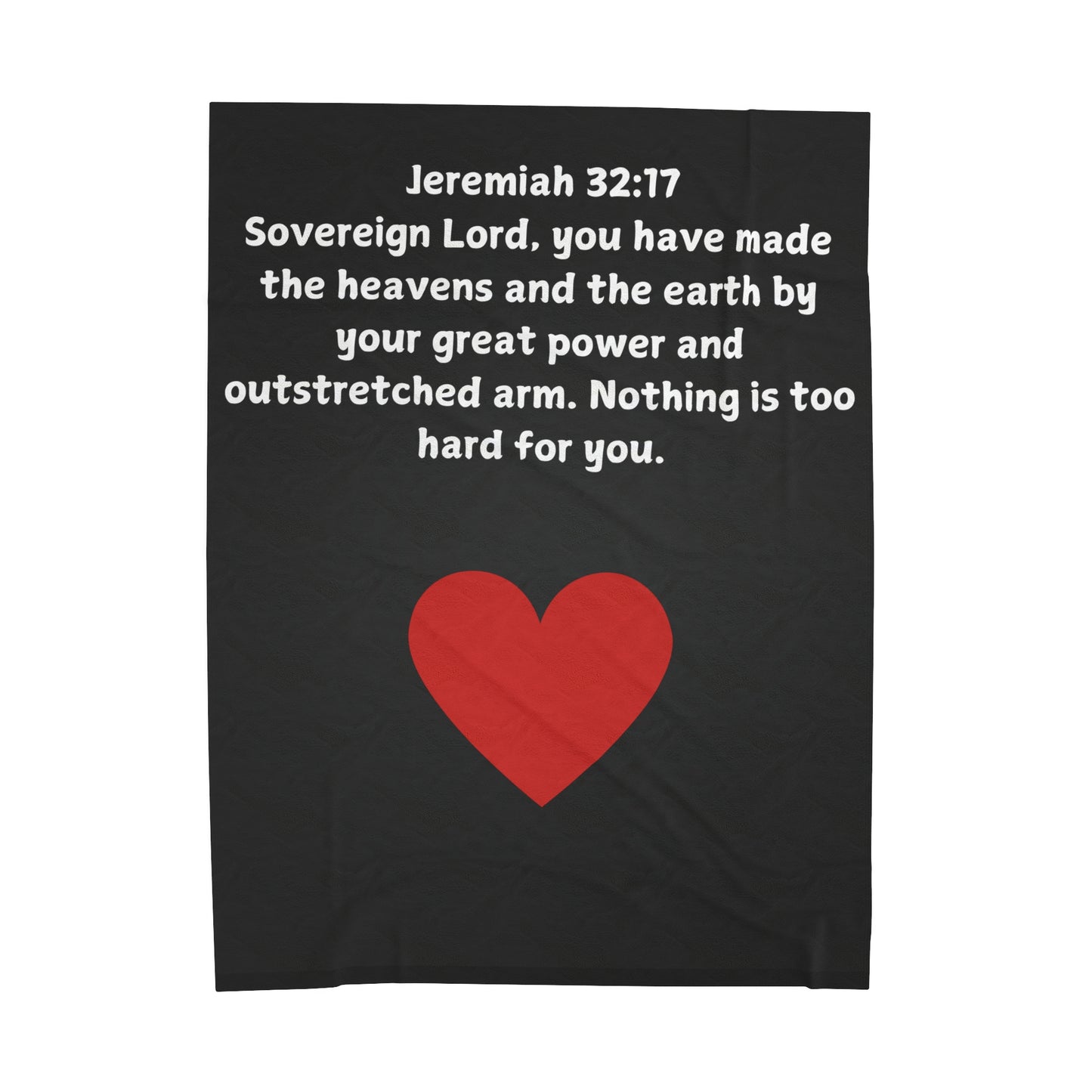 God’s Power & Sovereignty Blanket- Jeremiah 32:17