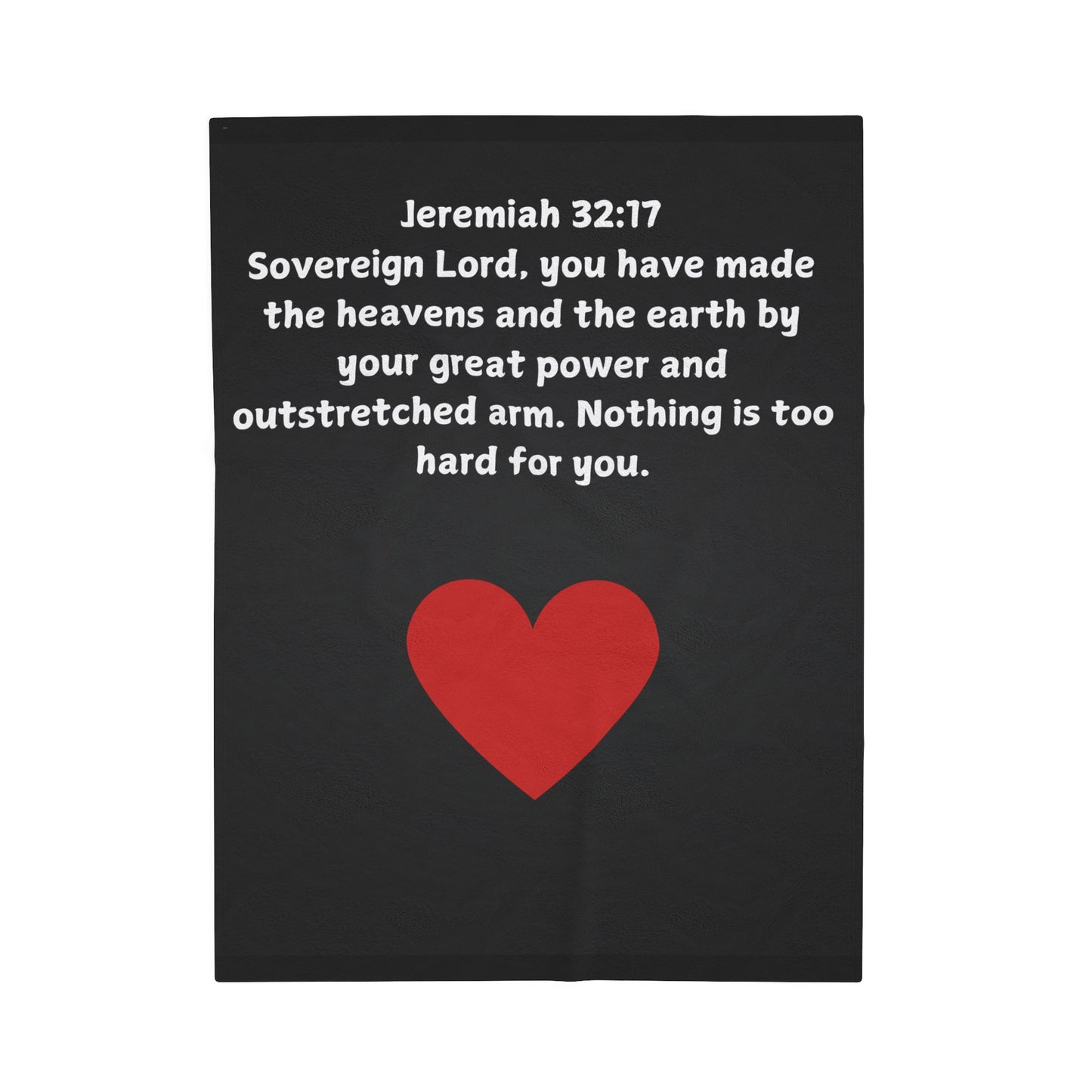 God’s Power & Sovereignty Blanket- Jeremiah 32:17