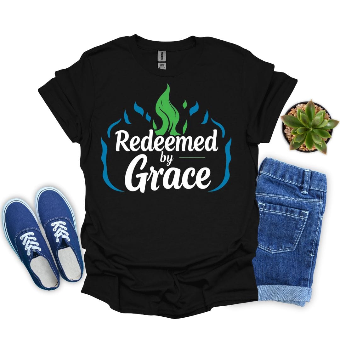 Redeemed by Grace With Fire T-Shirt