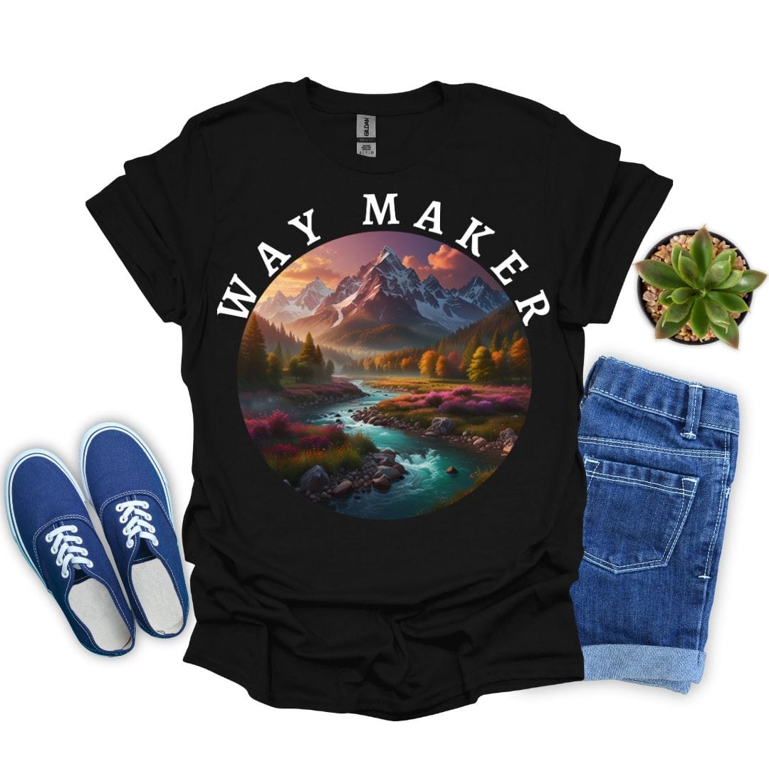 Way Maker- Mountain T-Shirt