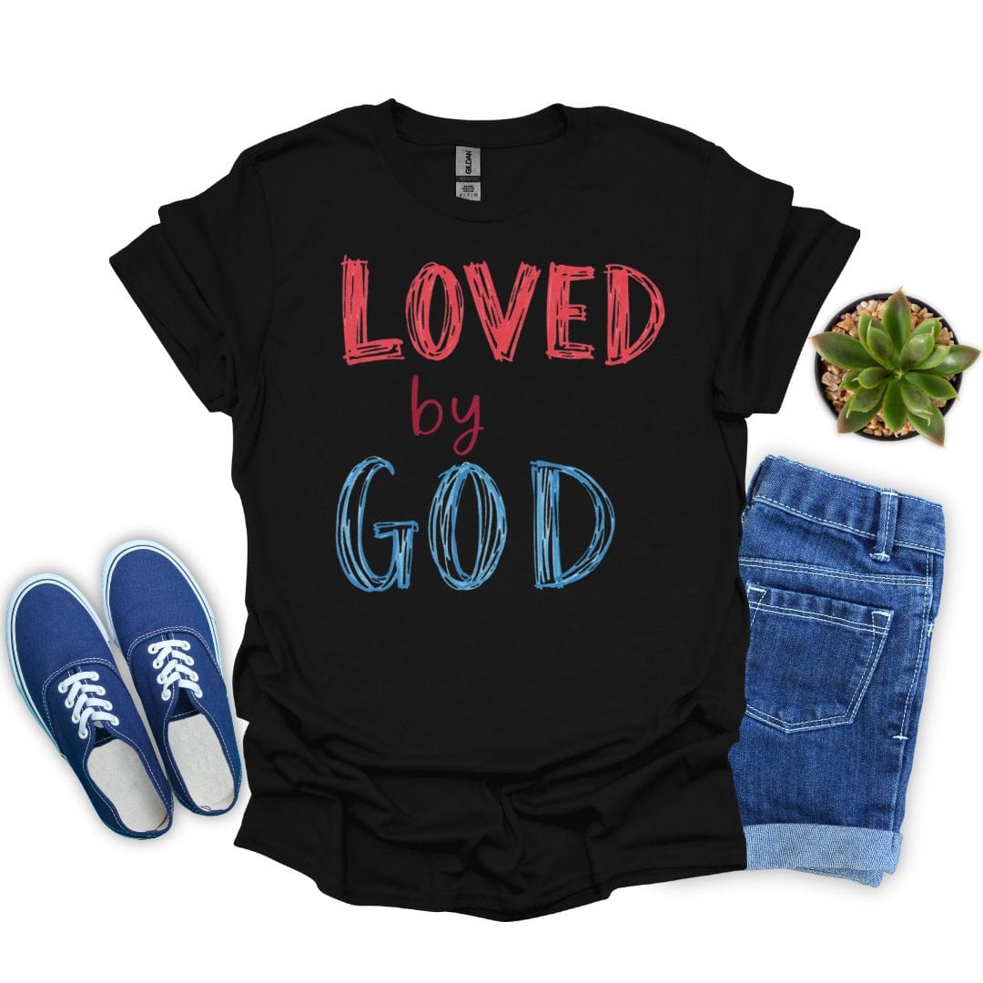 Loved By God Drawing T-Shirt