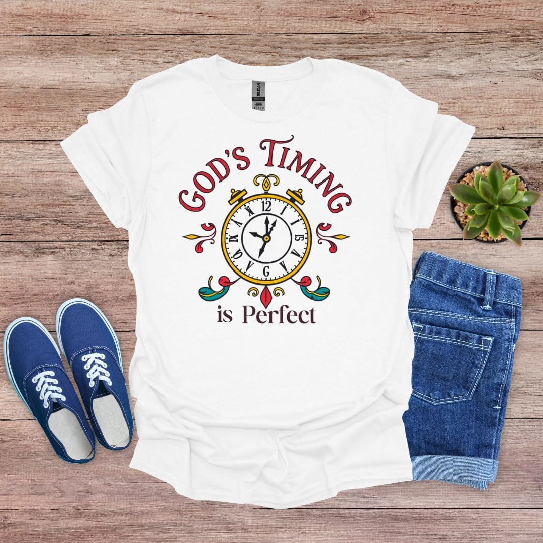 God's Timing with Watch T-Shirt
