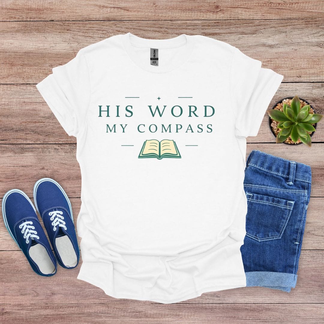 His Word, My Compass Minimalist T-Shirt