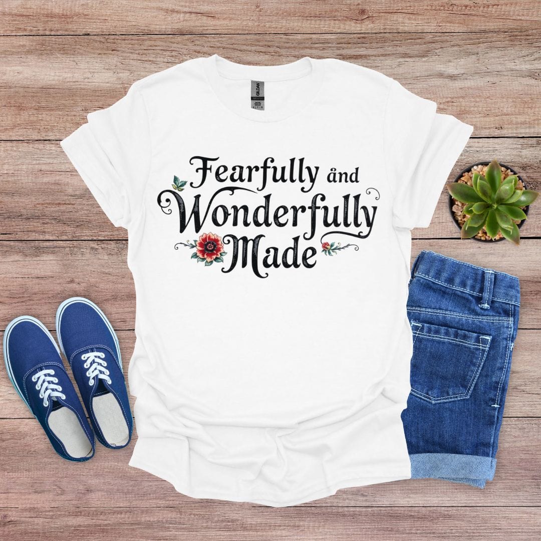 Fearfully and Wonderfully Made Elegant T-Shirt