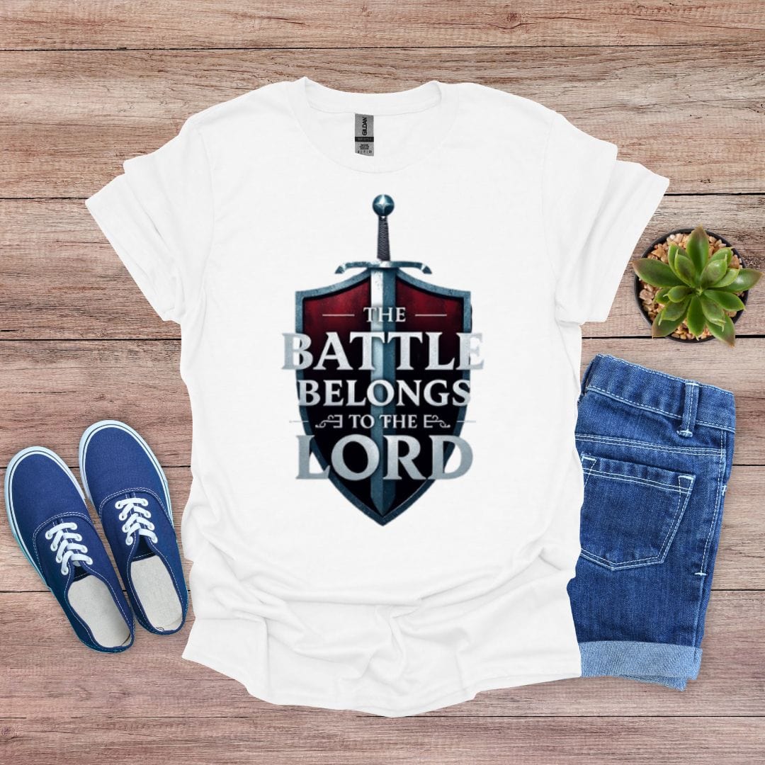 The Battle Belongs to the Lord T-Shirt