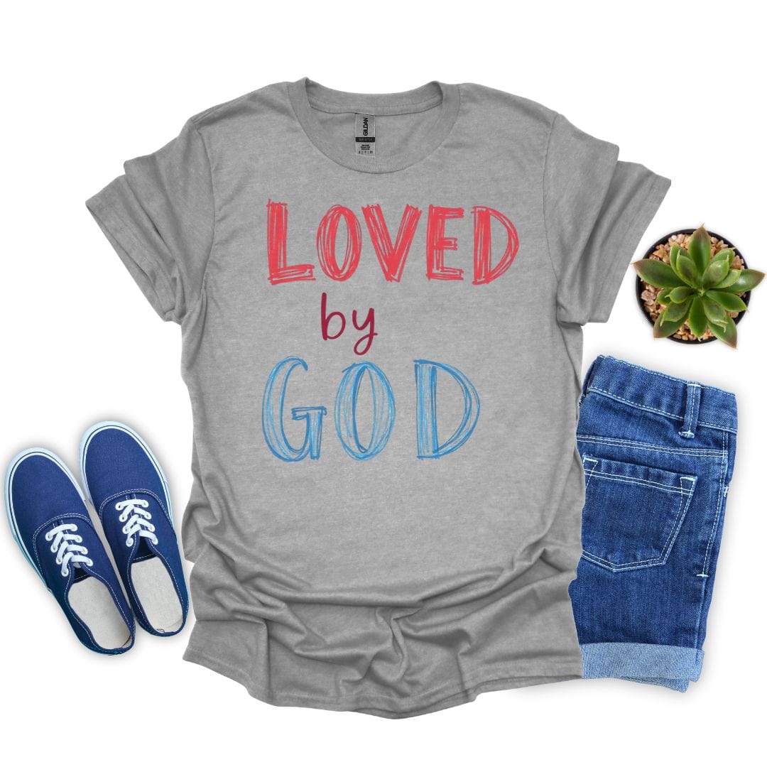 Loved By God Drawing T-Shirt