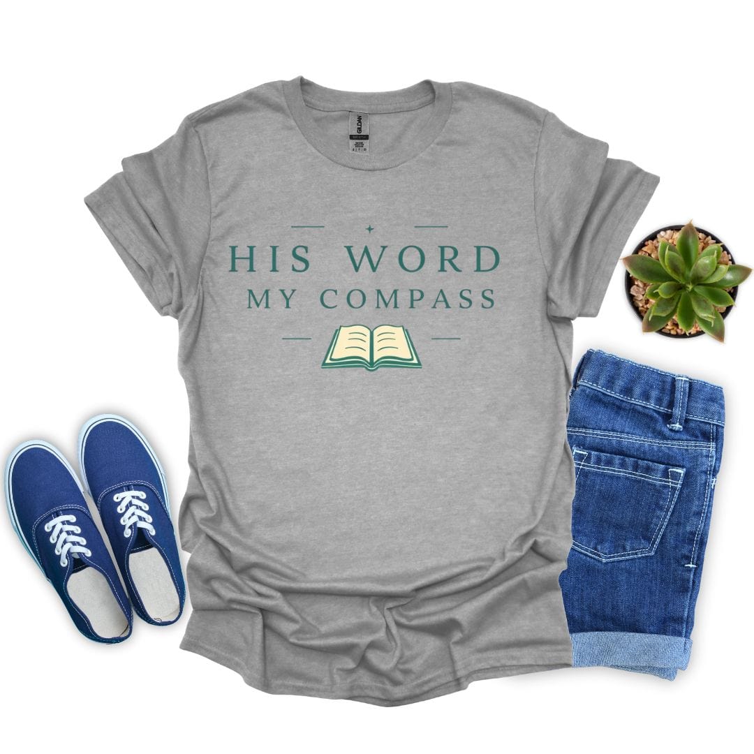 His Word, My Compass Minimalist T-Shirt
