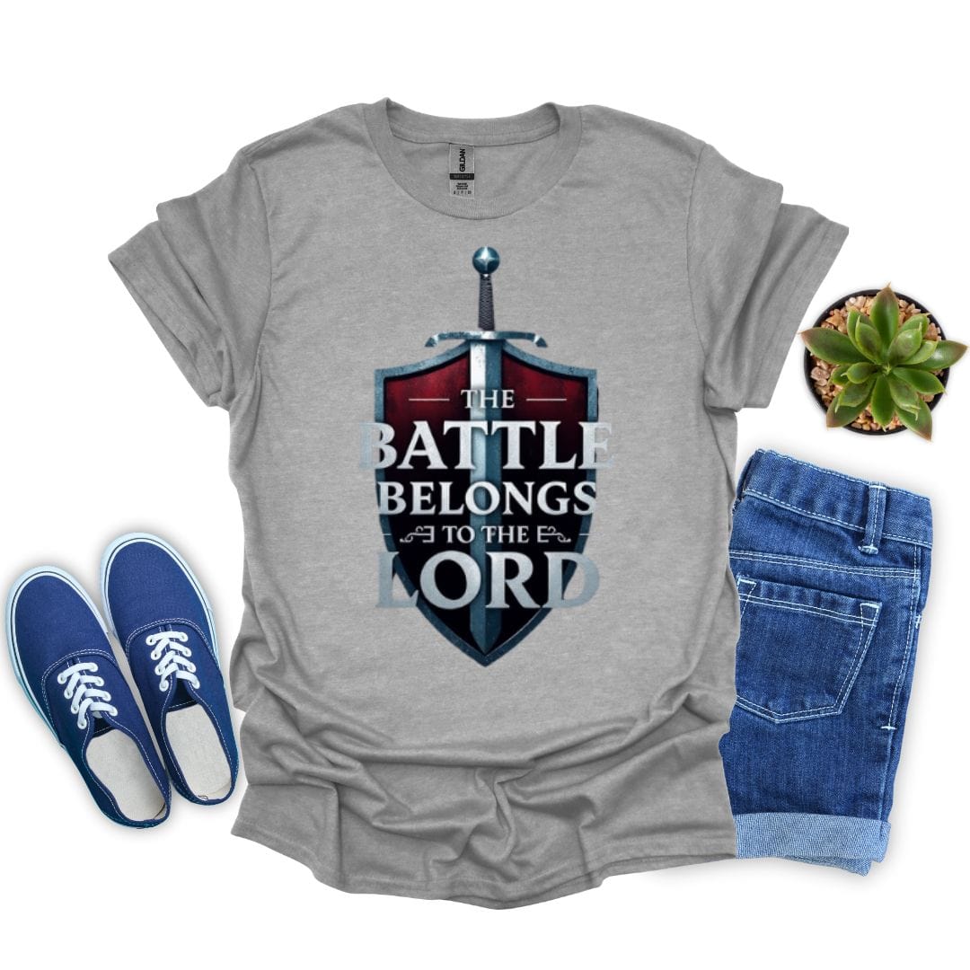 The Battle Belongs to the Lord T-Shirt