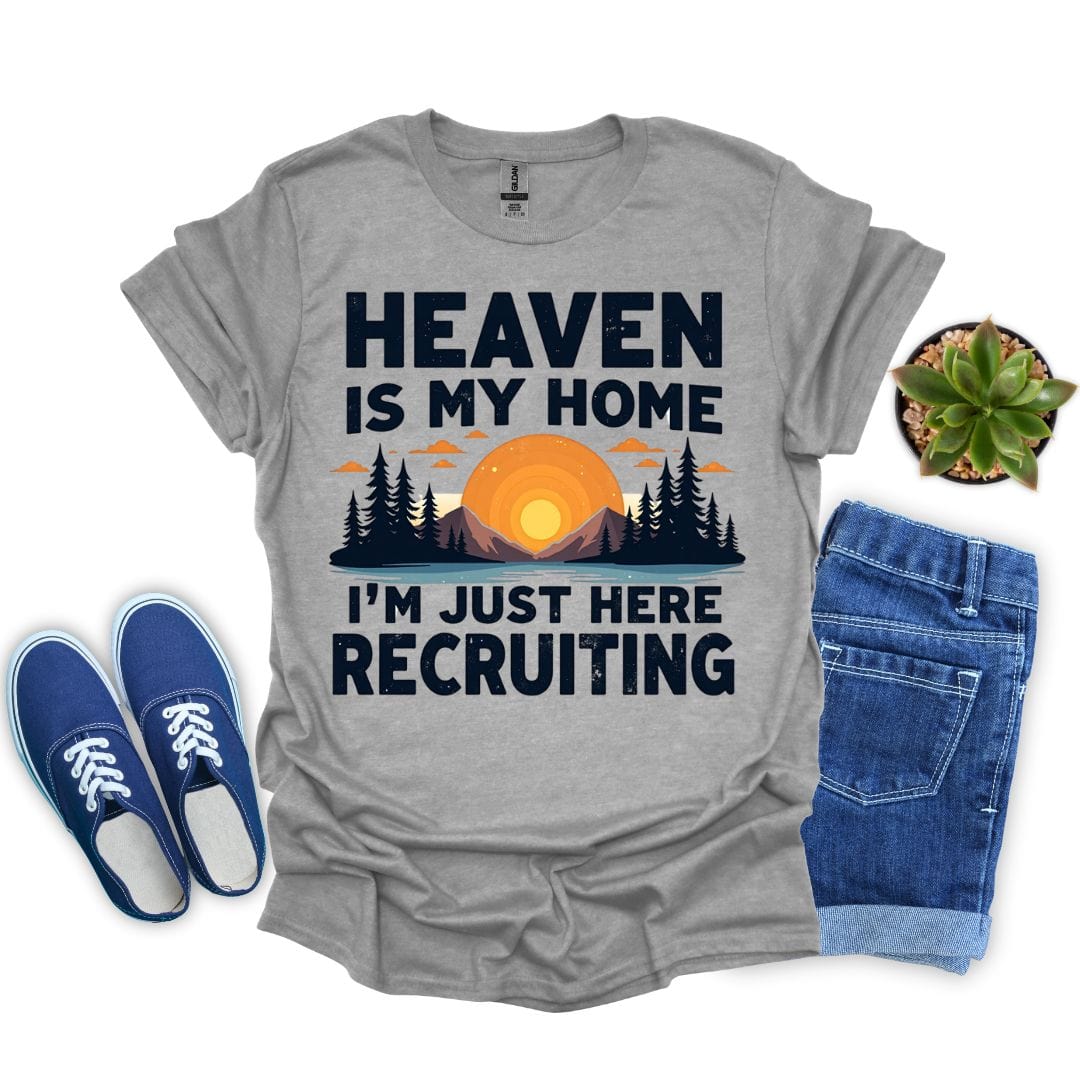 Heaven is my Home with Mountain T-Shirt