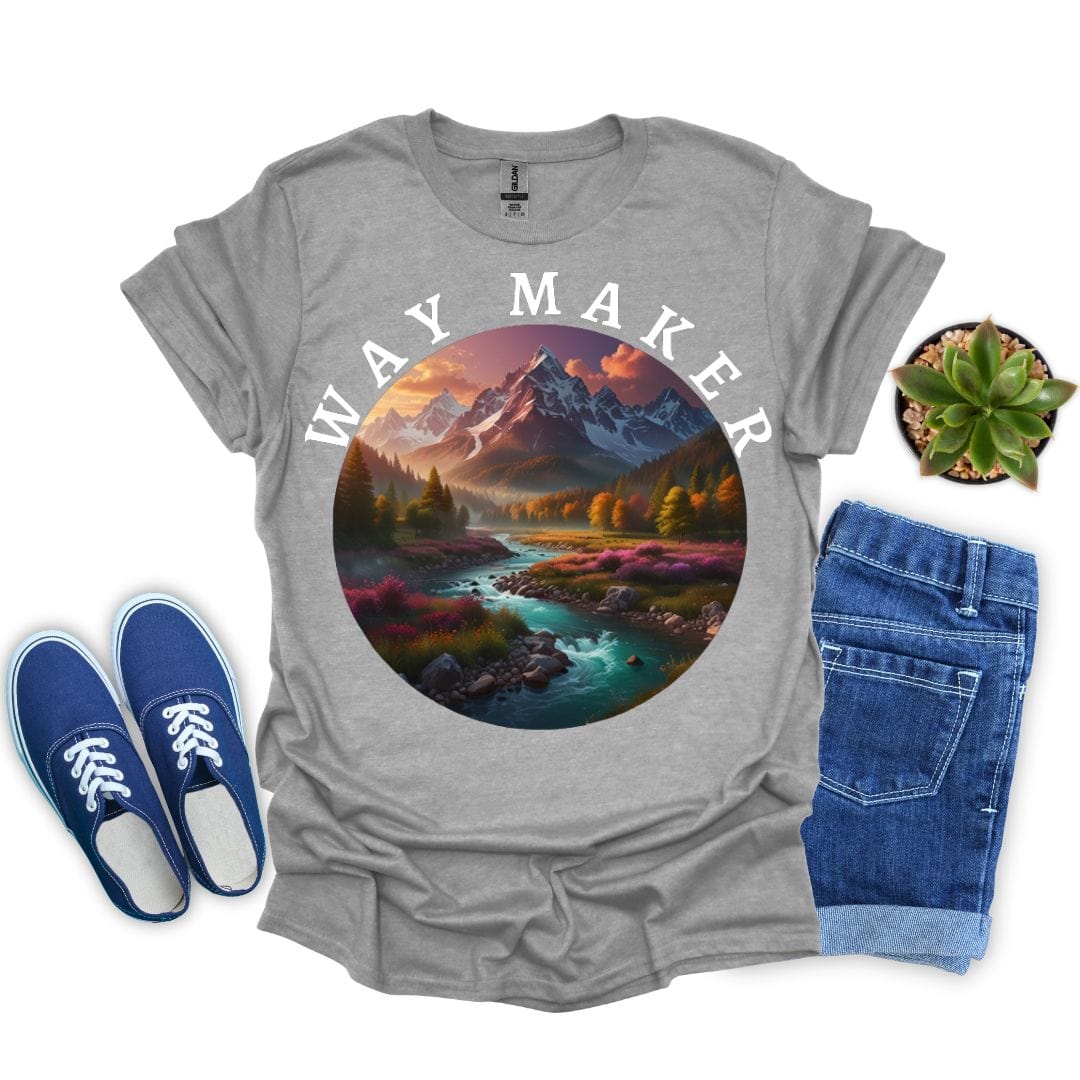 Way Maker- Mountain T-Shirt