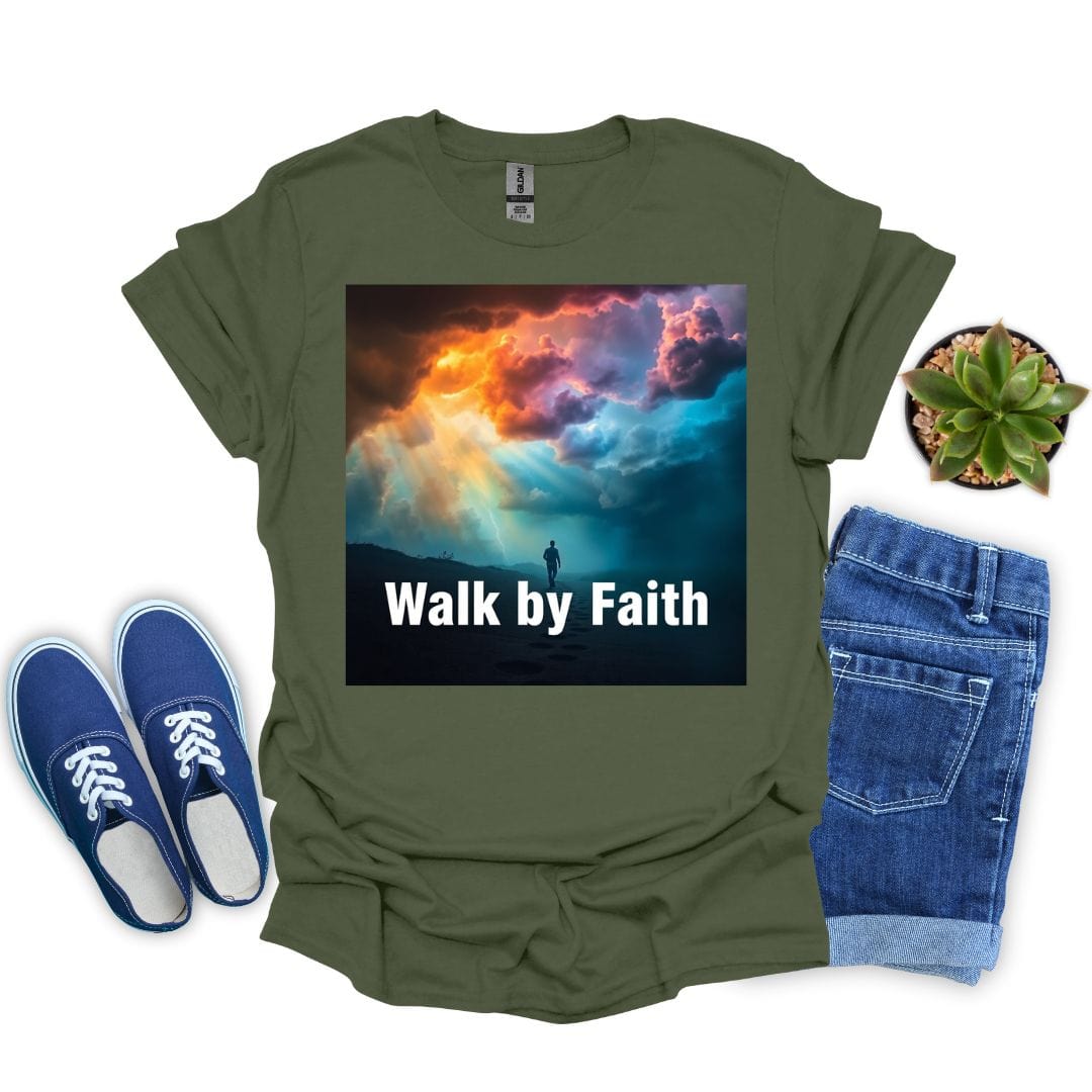 Walk By Faith During Storm T-Shirt