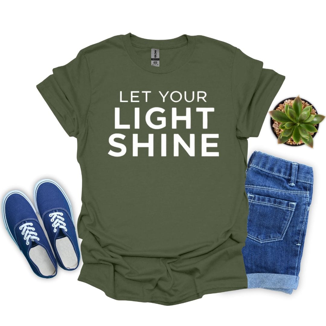 Let Your Light Shine in Bold T-Shirt