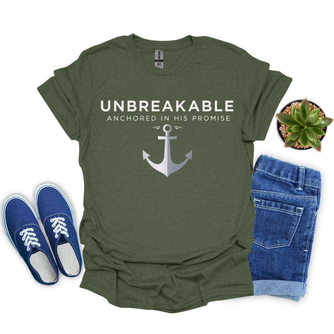 Unbreakable Anchored in His Promise T-Shirt