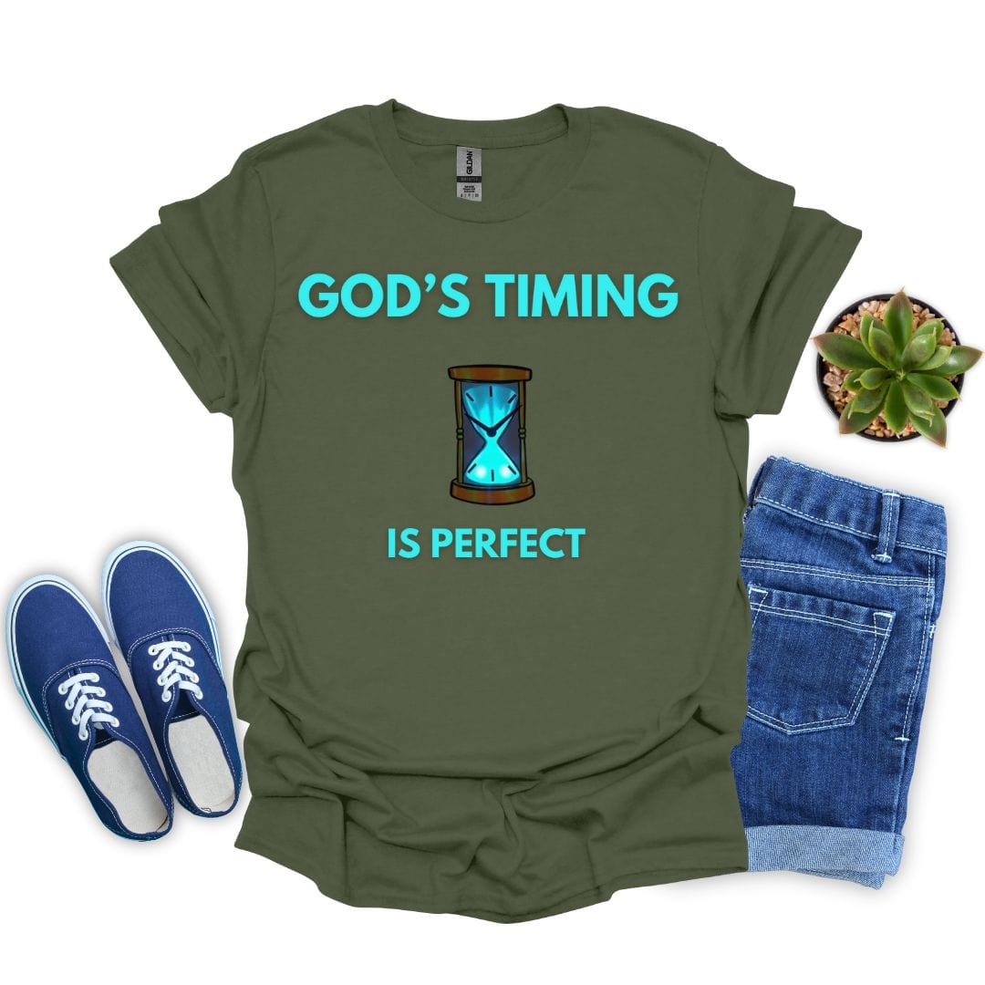 God's Timing is Perfect Countdown T-Shirt