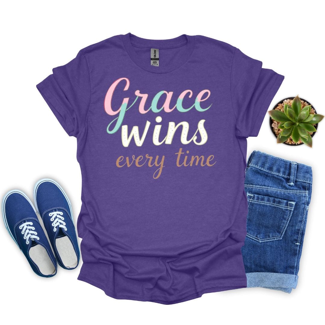 Grace Wins Every Time T-Shirt