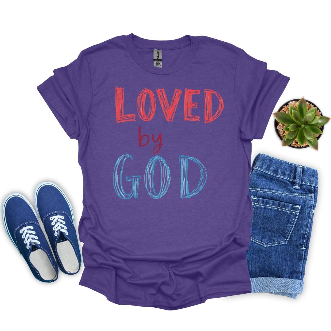 Loved By God Drawing T-Shirt