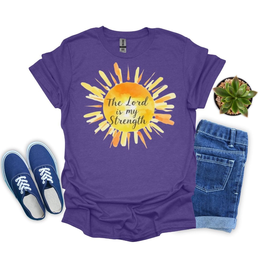 The Lord is My Strength with Sun T-Shirt
