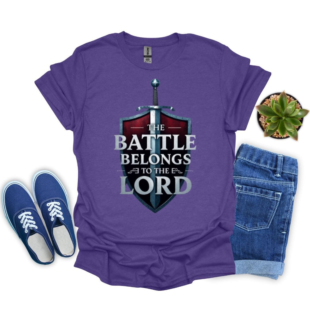 The Battle Belongs to the Lord T-Shirt