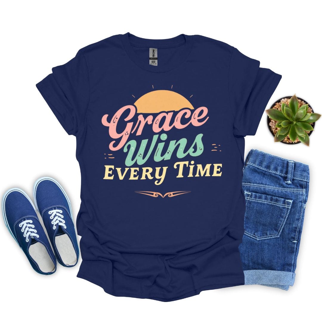 Grace Wins With Sun T-Shirt