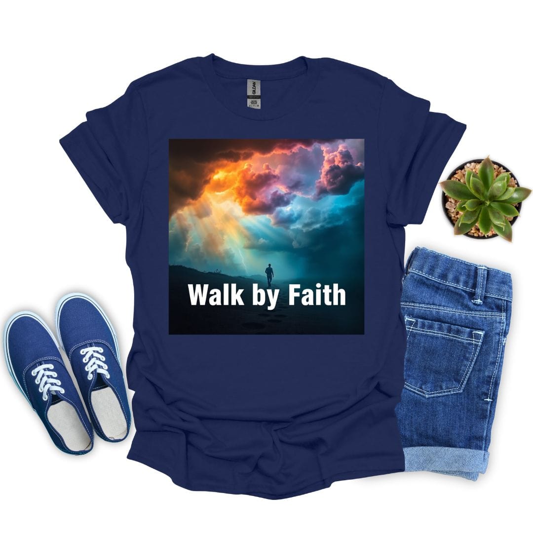 Walk By Faith During Storm T-Shirt