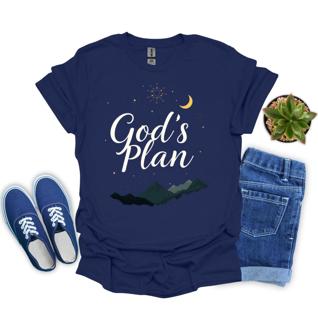God's Plan at Night T-Shirt