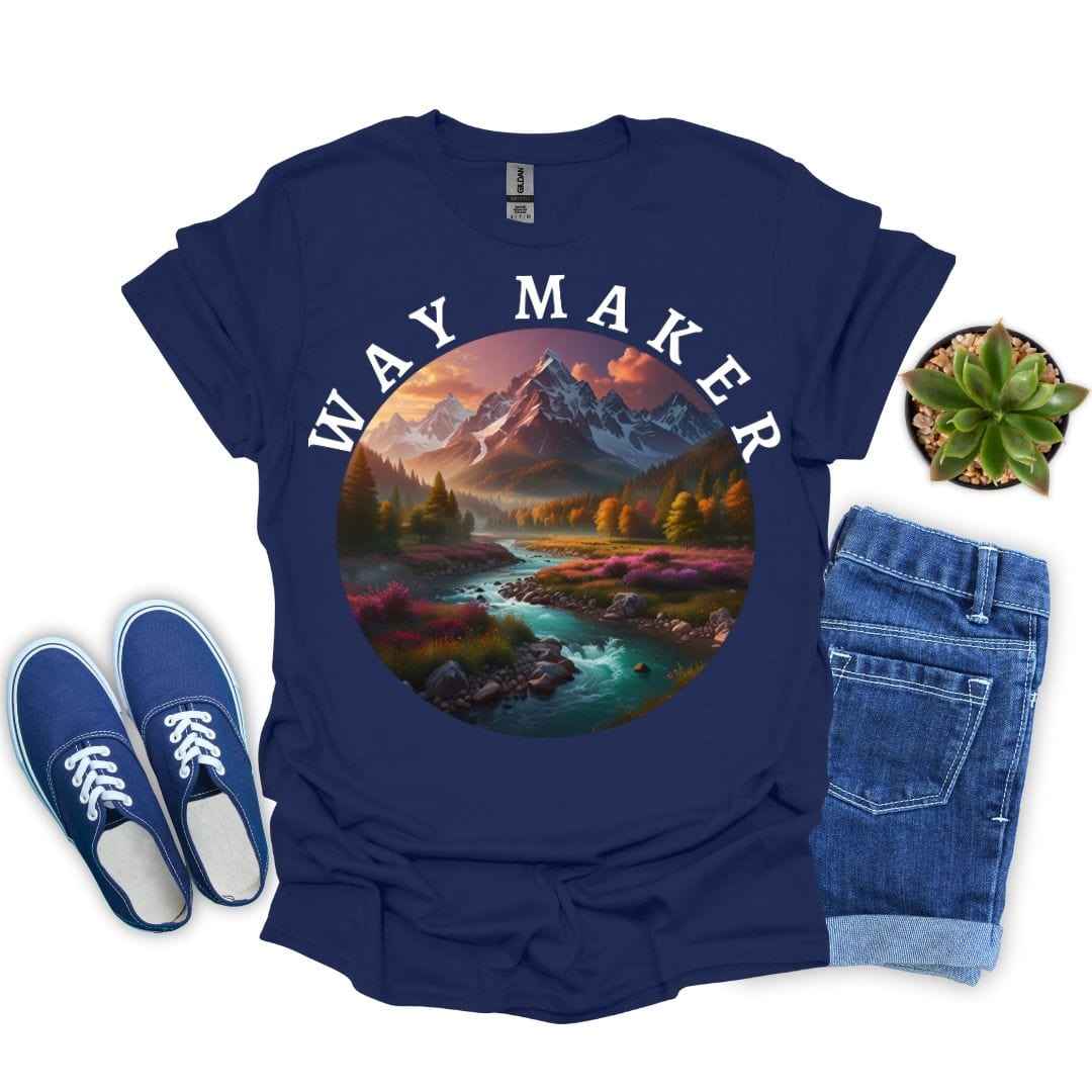 Way Maker- Mountain T-Shirt