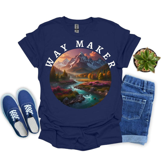 Way Maker- Mountain T-Shirt