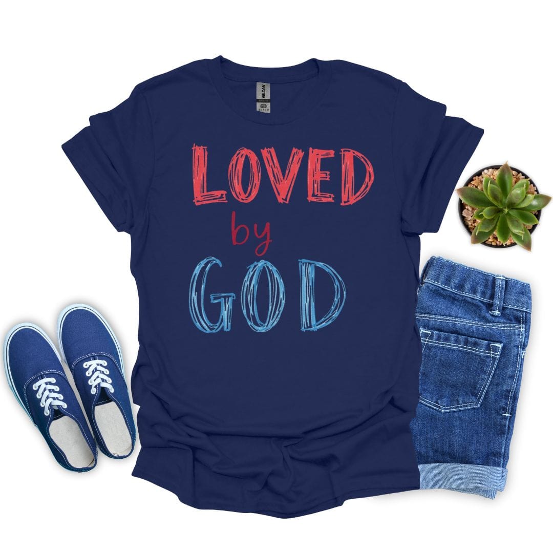Loved By God Drawing T-Shirt