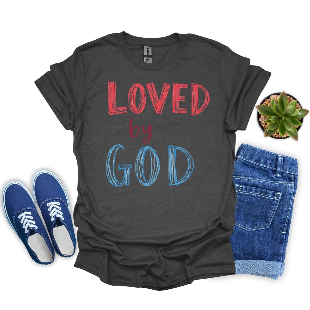 Loved By God Drawing T-Shirt