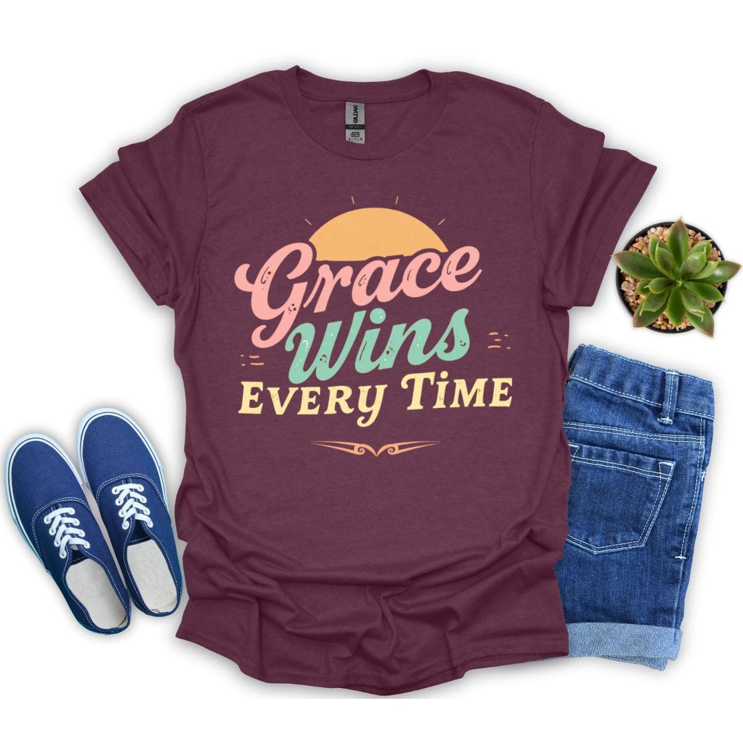 Grace Wins With Sun T-Shirt